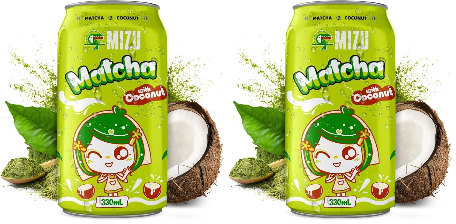 Matcha Latte Kokos Getraenk Dose