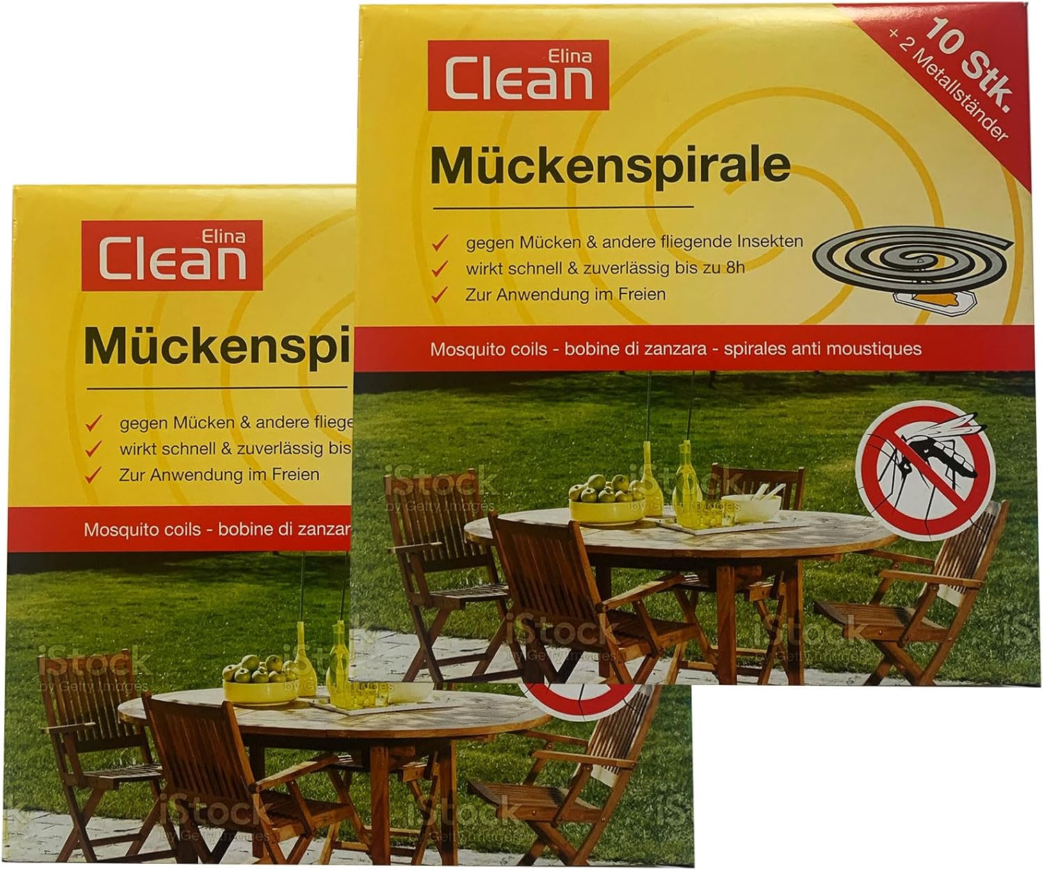 20er-Pack Mueckenspiralen Anti-Muecke Insektenschutz Spiralen
