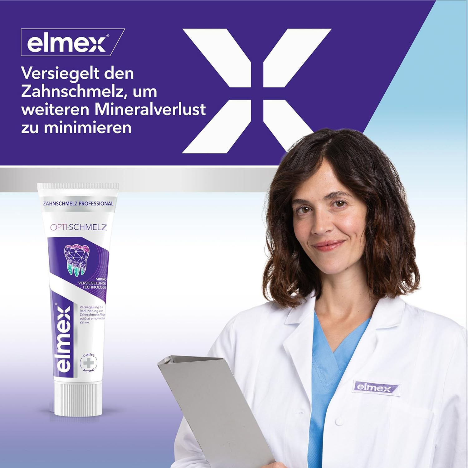 Elmex Opti-Schmelz Professional Zahnpasta Fluorid Schutz