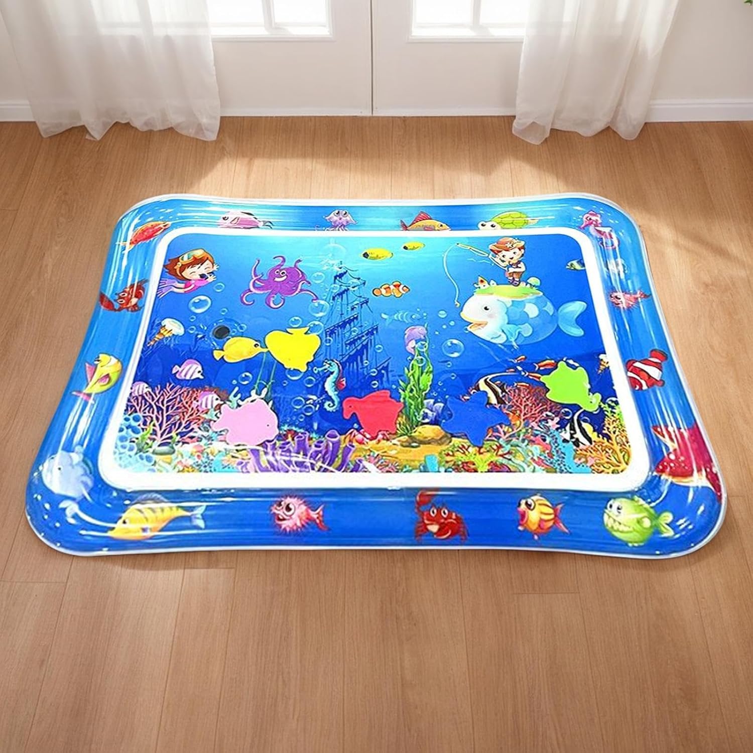 Wassermatte fuer Katzen 66x47 cm aufblasbar sensorisch interaktiv Kissen
