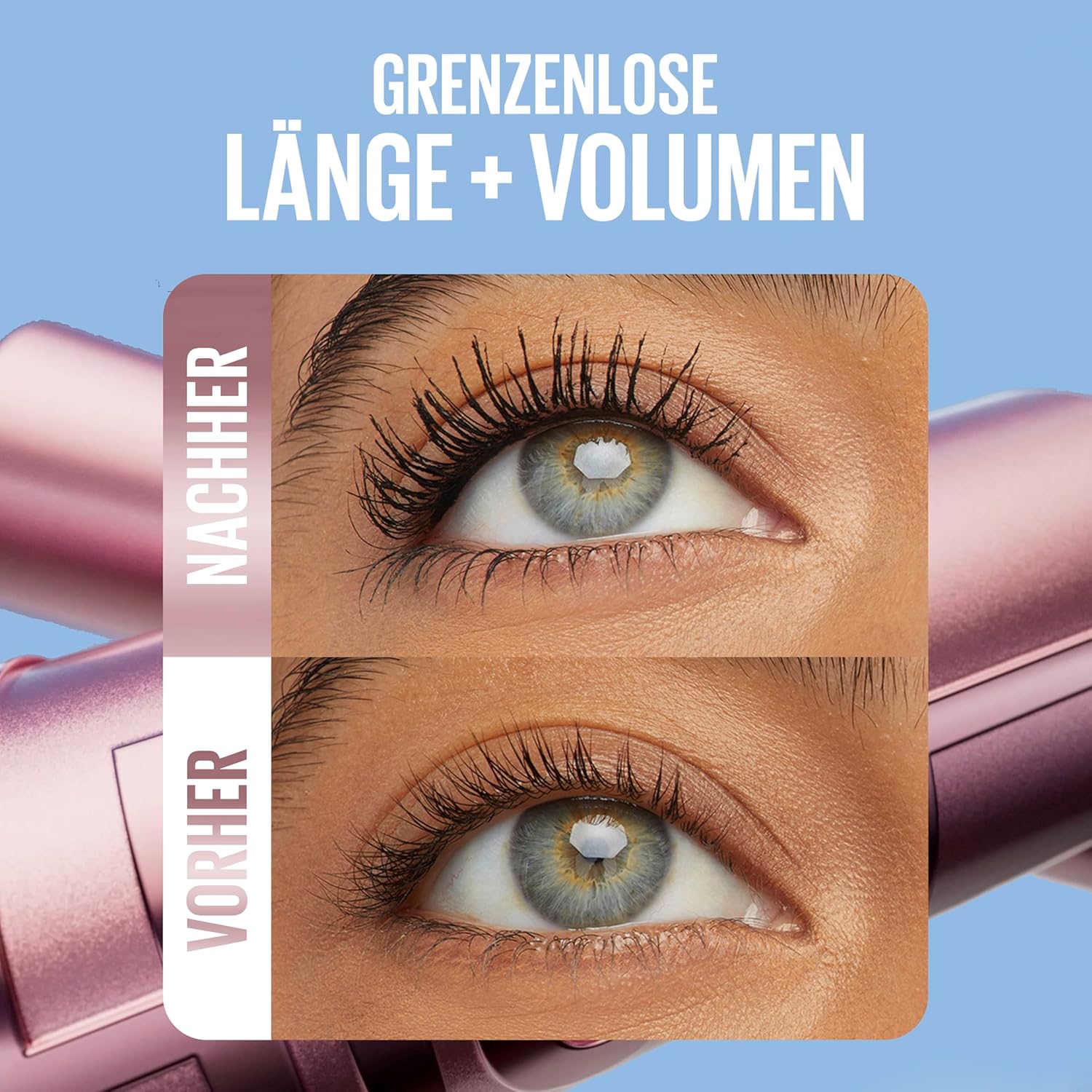 Maybelline Sky High Mascara Very Black 7,2 ml Wimperntusche Laenge Volumen