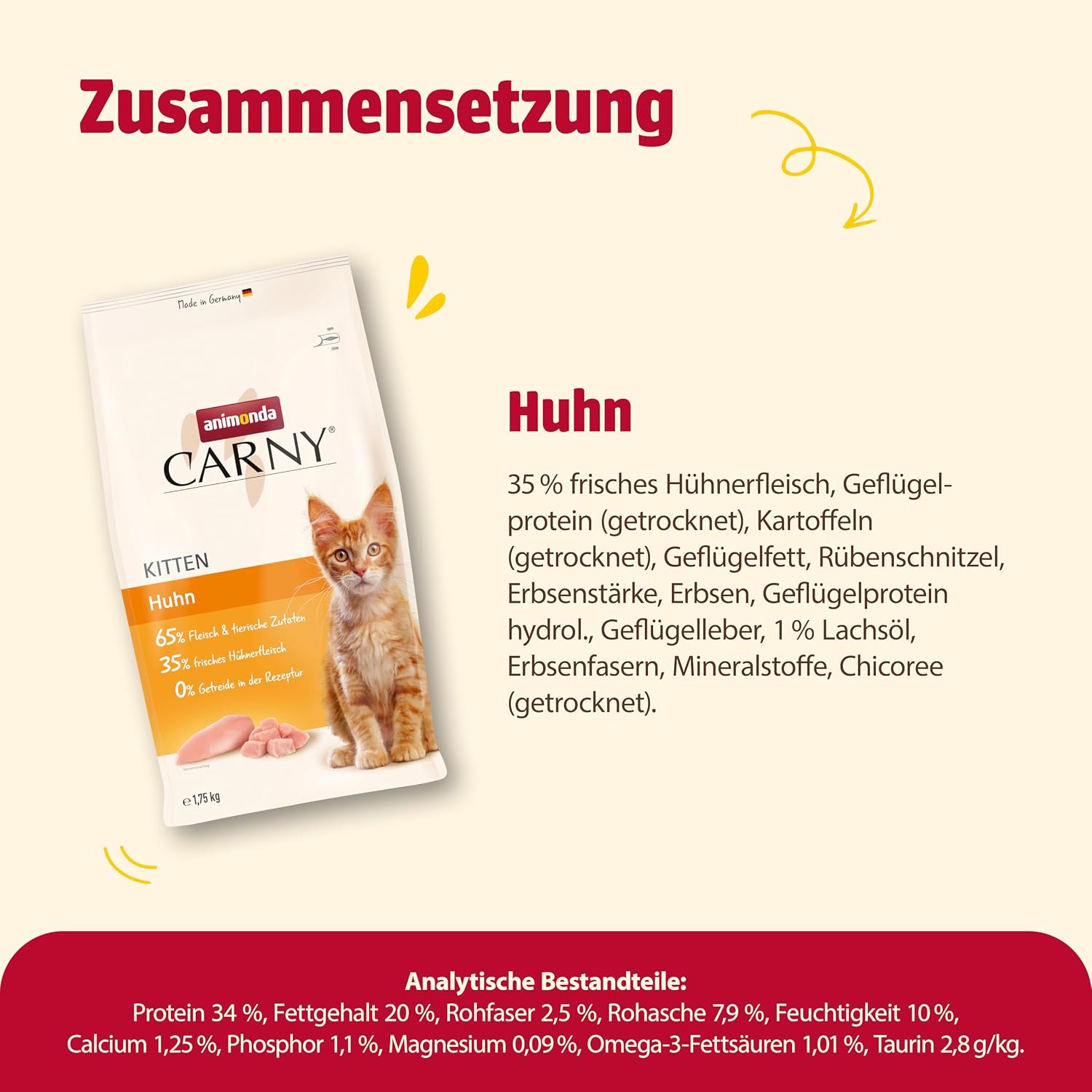 Animonda Carny Katzenfutter Huhn Rind getreidefrei verschiedene Sorten