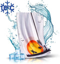 Kuehltuch 90 x 30 cm mit Druckknoepfen fuer Nacken und Sport, reaktivierbar UPF 50+