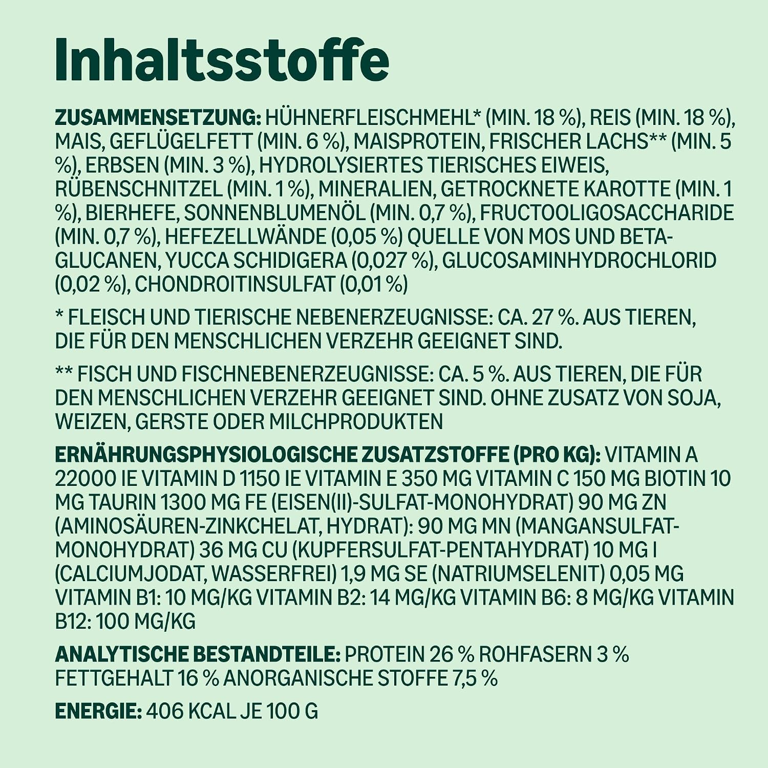 Hundefutter Adult kleinrassen 3 kg Trockenfutter Lachs & Reis