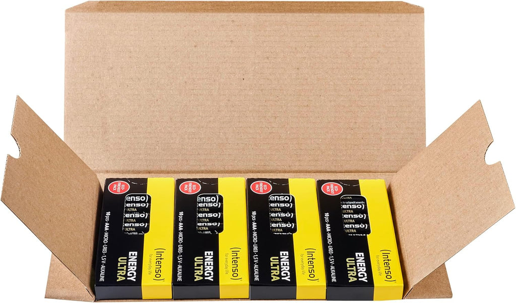 Intenso AAA LR03 Batterie Gelb-Schwarz 40 Stueck
