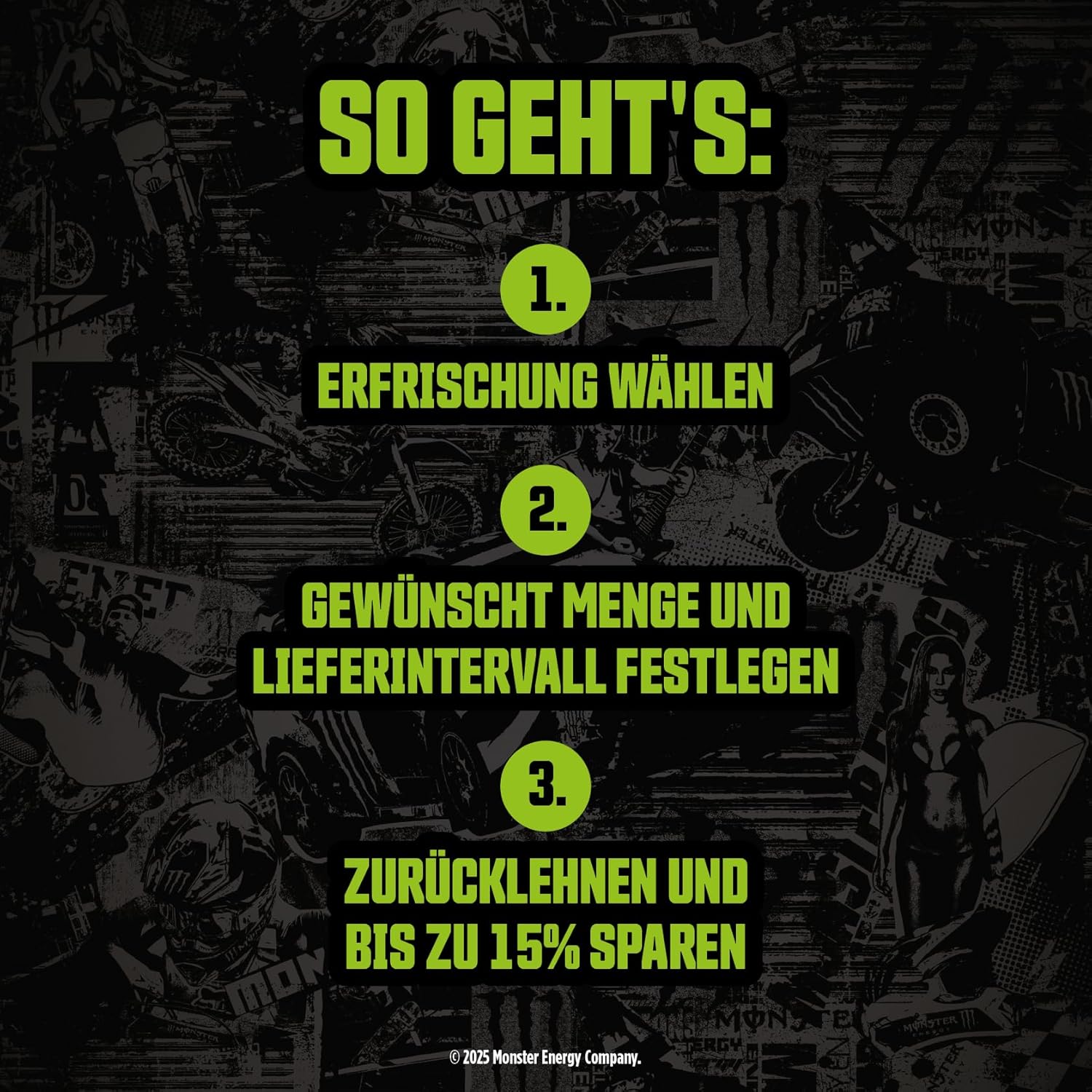 Monster Energy Mango Loco Dose, 12 x, verschiedene Sorten