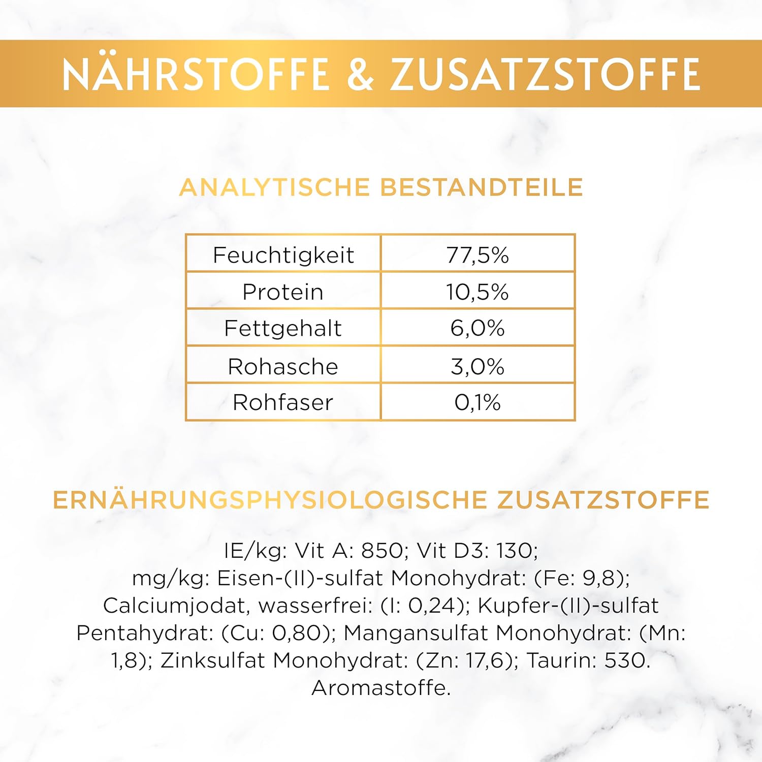 Gourmet Gold Feine Pastete Katzenfutter verschiedene Sorten 12er