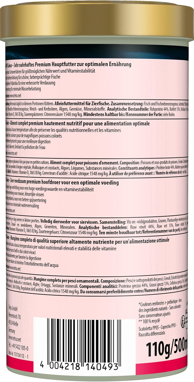 Tetra Pro Colour Multi-Crisps Fischfutter 500 ml Farbkonzentrat