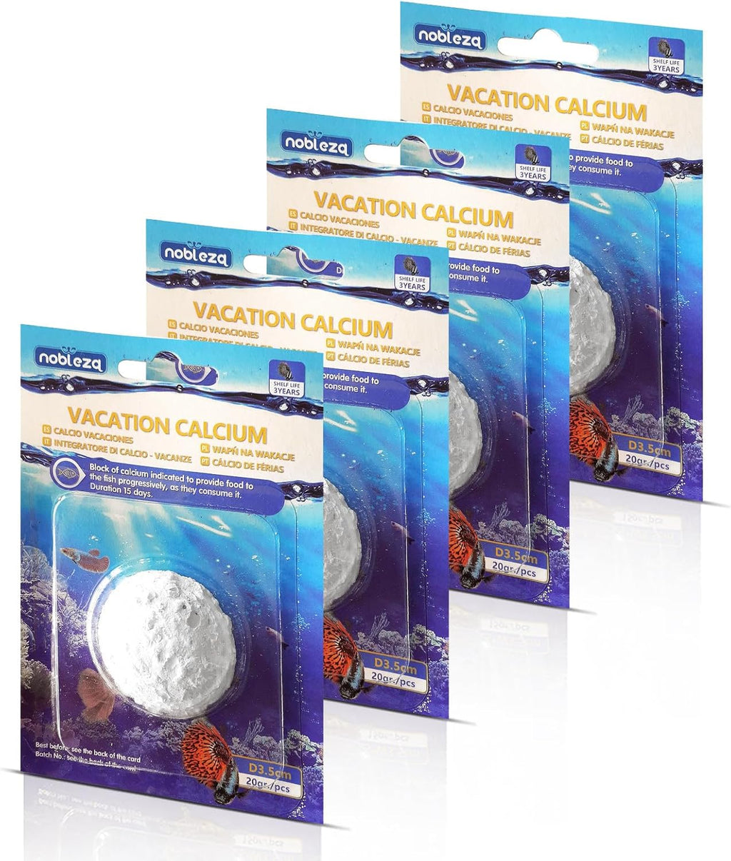 Nobleza Ferienfutter Tabletten 15 Tage fuer Aquarienfische 4er Pack