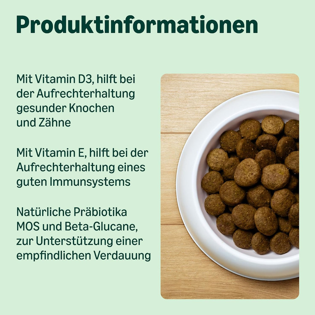 Trockenfutter fuer Hunde 5 Sorten mit Huhn und Lachs verschiedene Geschmacksrichtungen