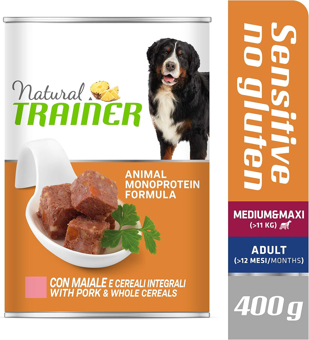 Natural Trainer Sensitive Medium Maxi Hundetrockenfutter Lamm & Vollkorn, versch