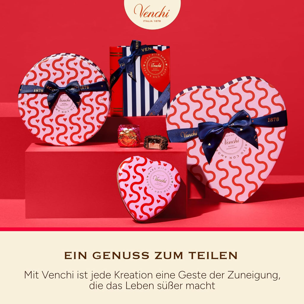Venchi Mini Taeschchen Pralinen glutenfrei Valentinstag Geschenk