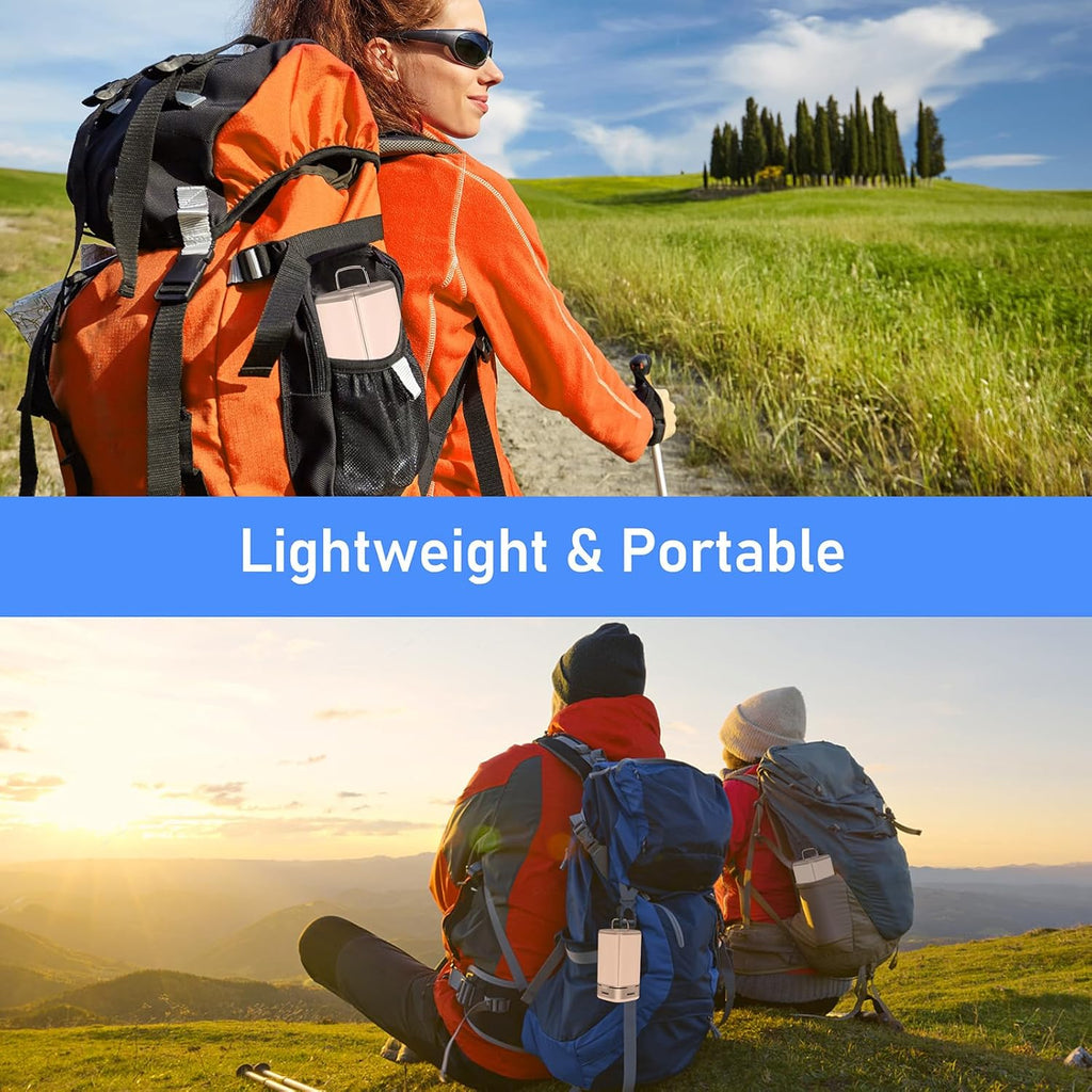 Blukar LED Campinglampe 116 LEDs USB‑C wiederaufladbar 7 Lichtmodi Zeltlampe