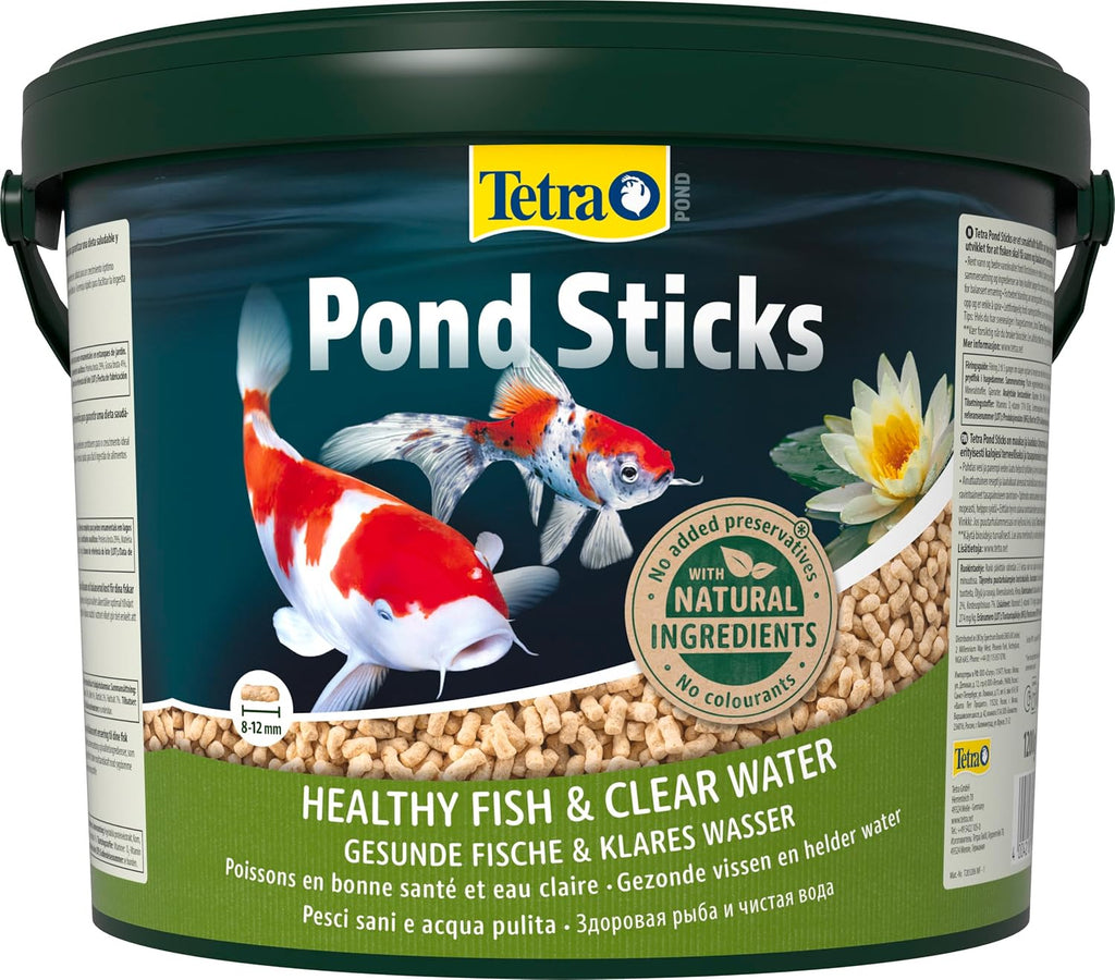 Tetra Pond Sticks Teichfutter fuer alle Teichfische Eimer