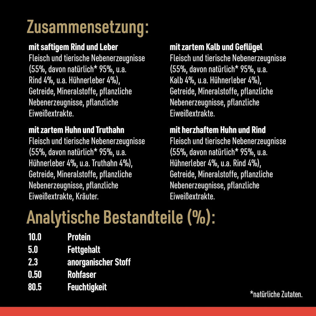 Cesar Hundenassfutter Klassik Terrine 24 x versch. Sorten