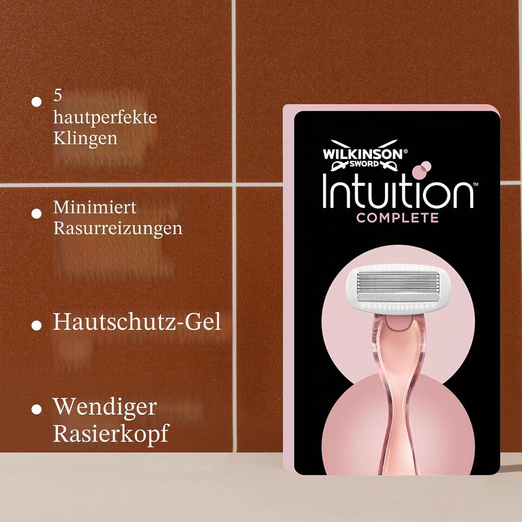Wilkinson Intuition Complete Ersatzklingen Damen Rasierer 1 Stueck
