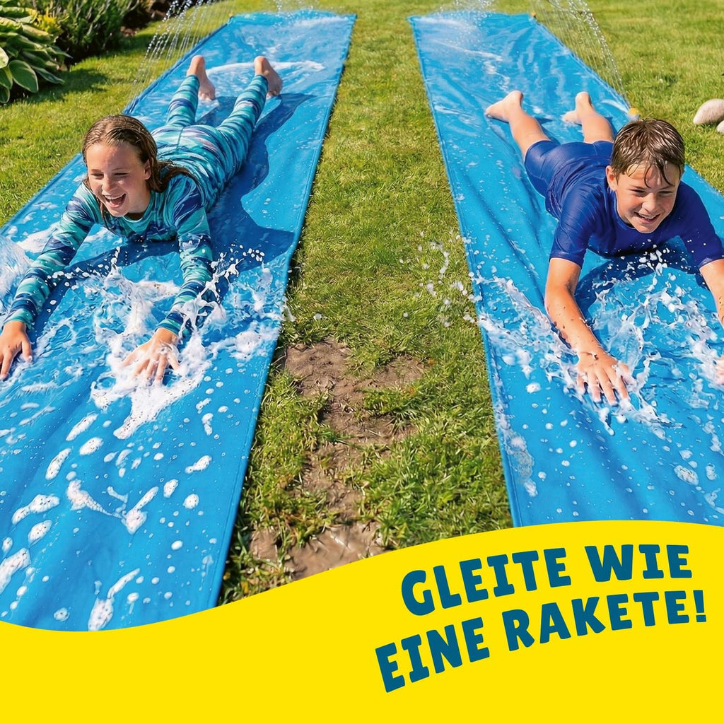 Cup Ventri 10 m Slip and Slide Wasserrutsche Bauchwegplane Wasserspiel