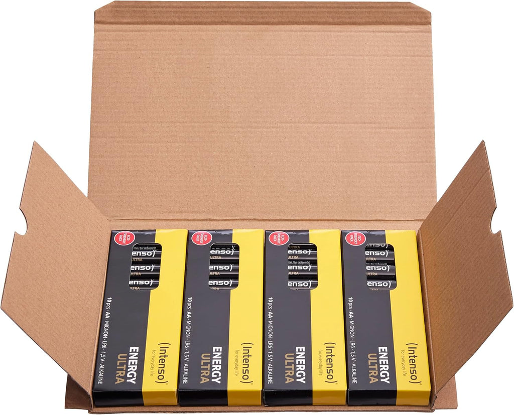 Intenso AAA LR03 Batterie Gelb-Schwarz 40 Stueck