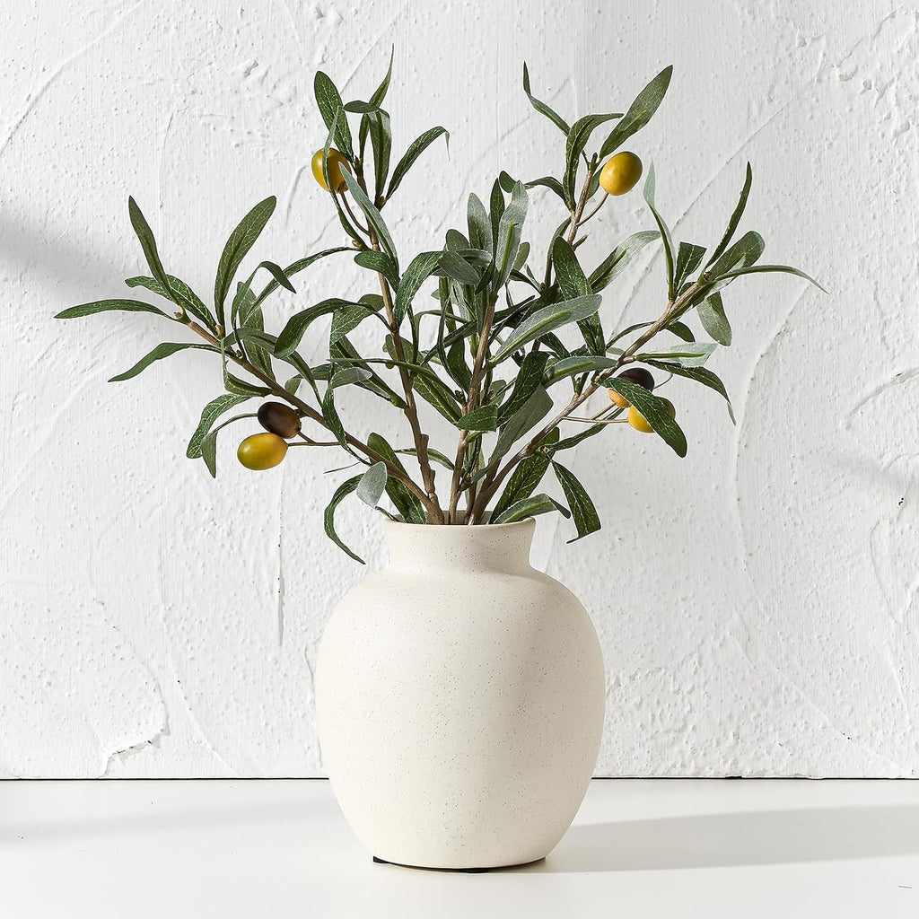 Keramik-Blumenvase 15,2 cm Bohemian Stil rustikal Heimdekoration