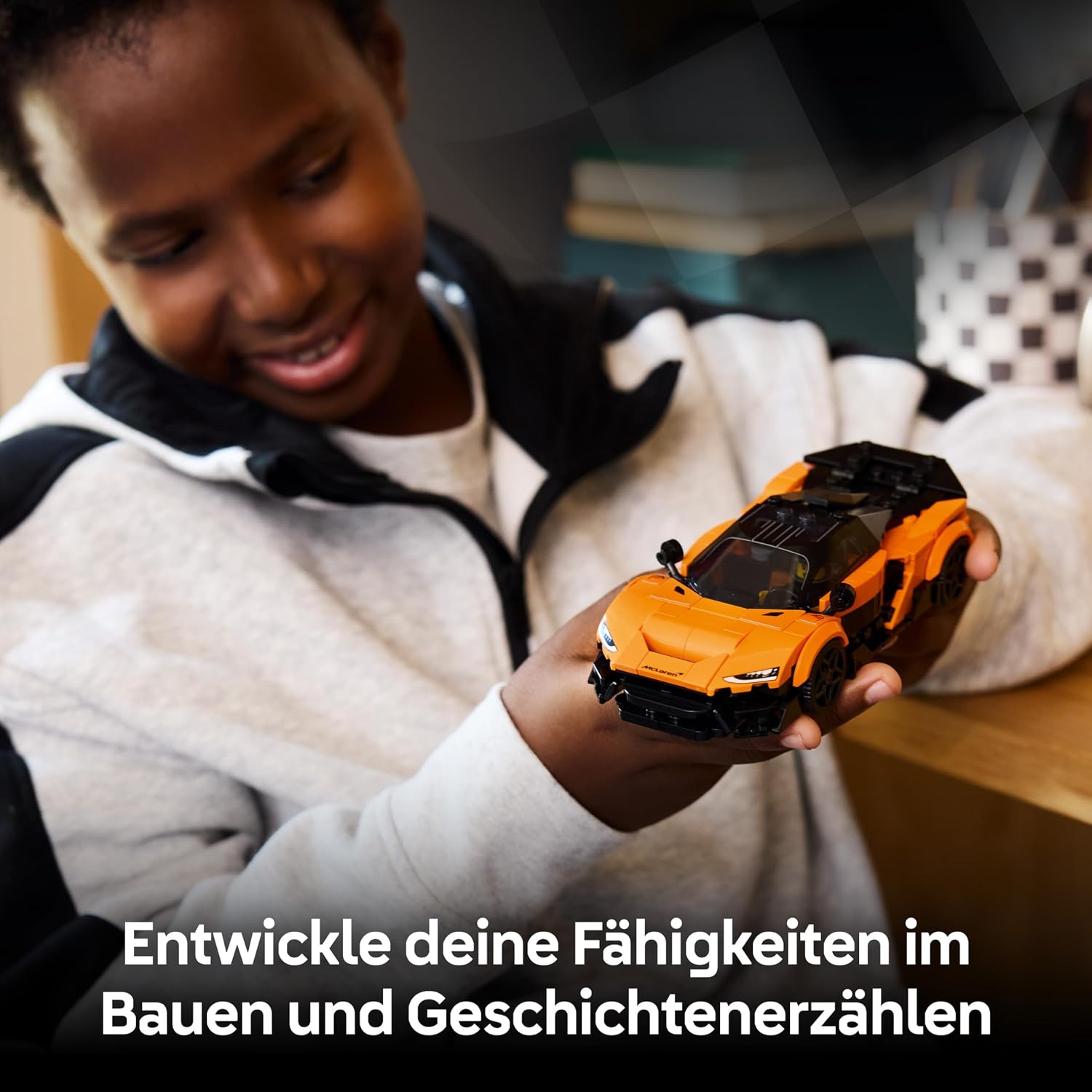 LEGO Speed Champions McLaren Senna GTR Modellauto mit Fahrer-Minifigur
