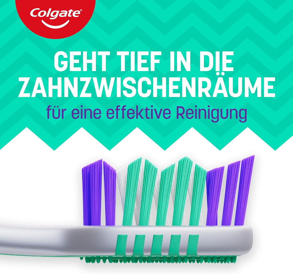 Colgate Zahnbuerste Zigzag Mittel 6er Pack Zahnbuersten