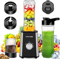 Smoothie Maker Standmixer 800 W mit 2 x Flaschen, Mixgeraet