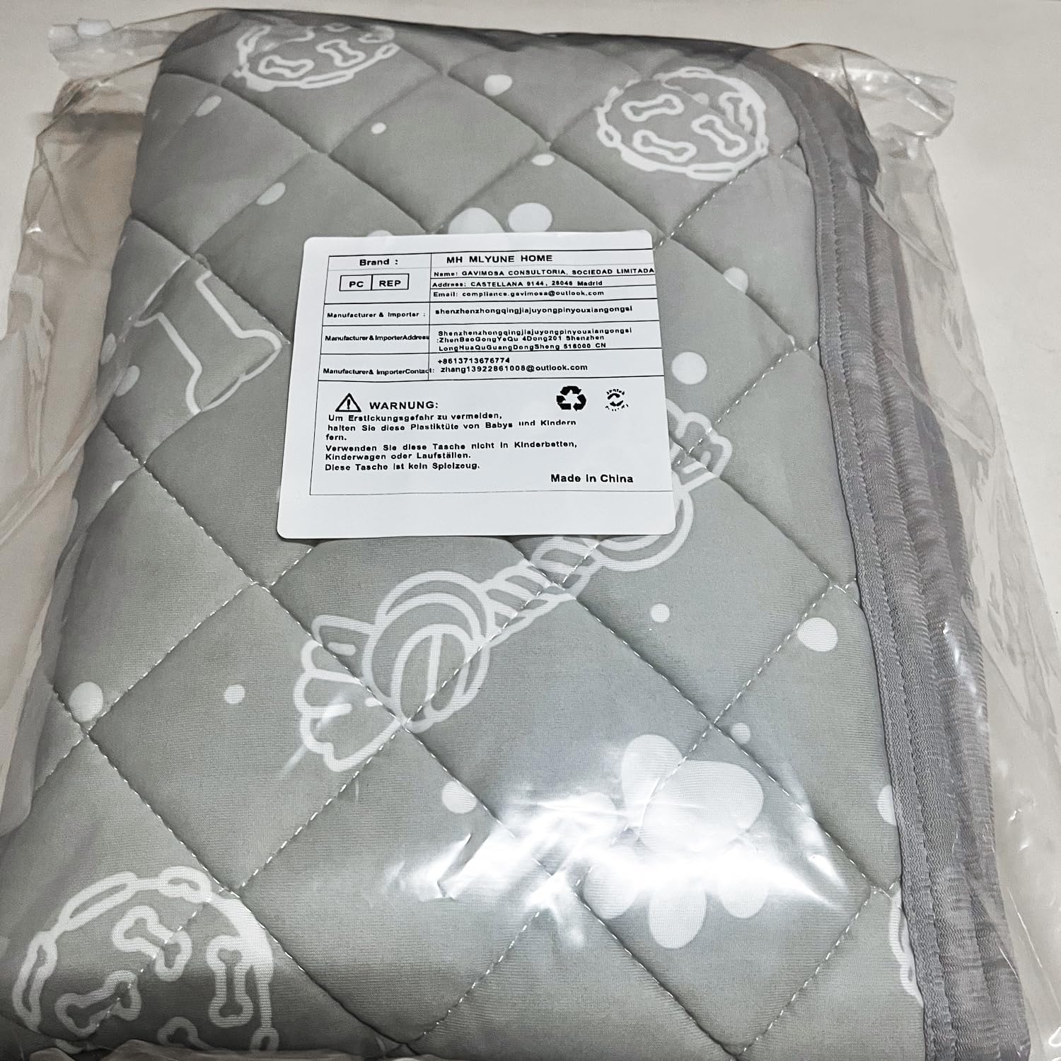 MH MYLUNE HOME Kühlmatte für Hunde Katze 50cm-80cm selbstkühlend rutschfest