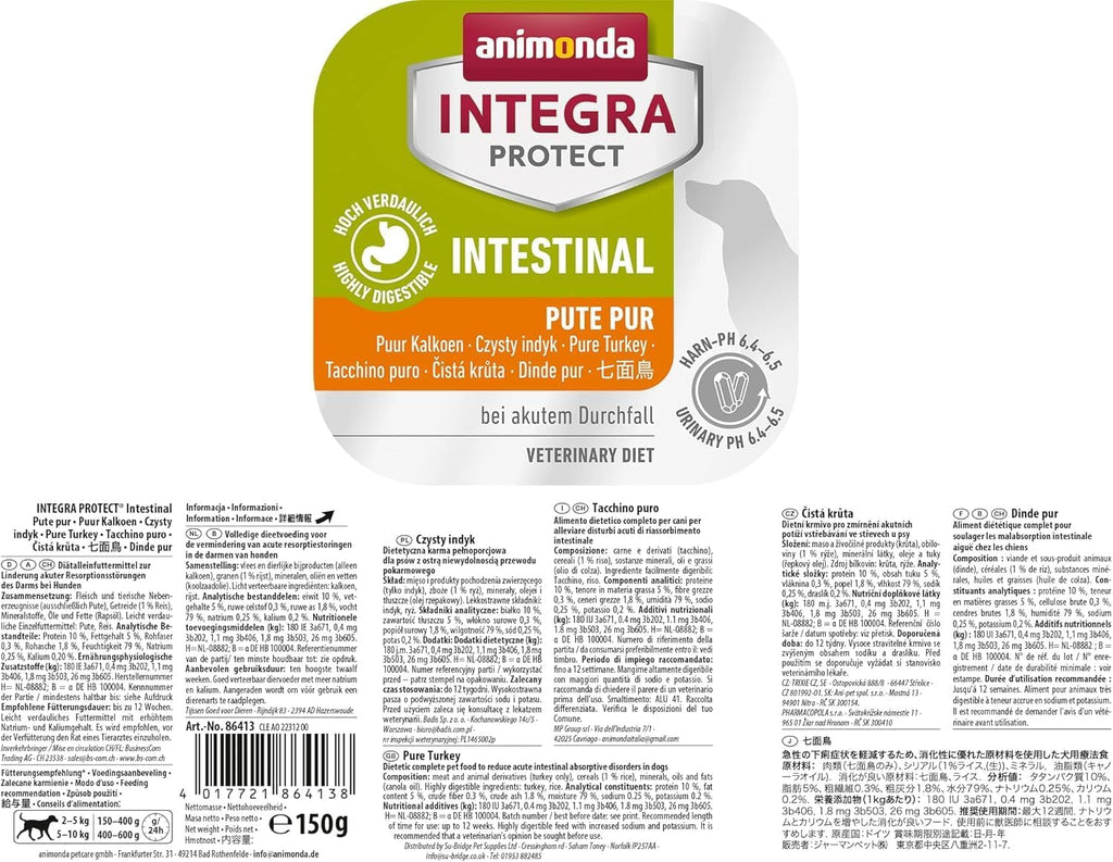 animonda INTEGRA PROTECT Hundefutter Renal Schwein 11x150g verschieden