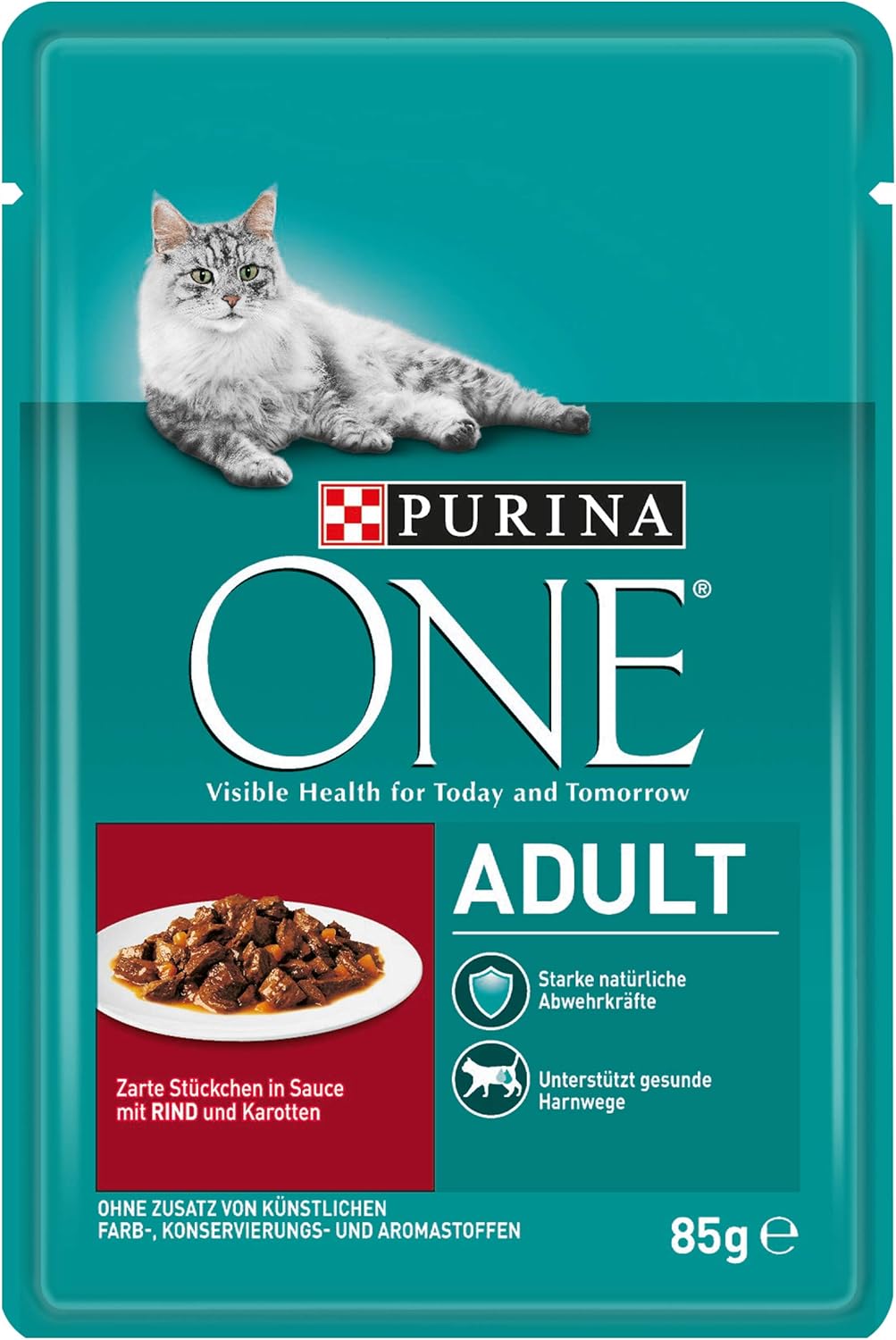 Katzenfutter Nass PURINA ONE 24er-48er Pack verschiedene Sorten