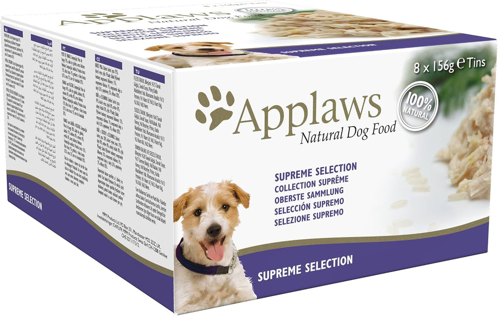 Applaws Hundefutter nass Huehnerbrust in Bruehe Dose 12er Pack vers
