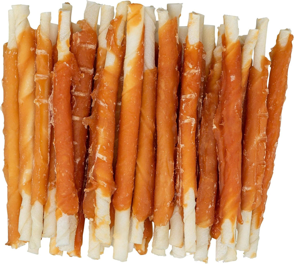 TRIXIE Denta Fun Chicken Chewing Rolls Hundeleckerli Zahnpflege Snack
