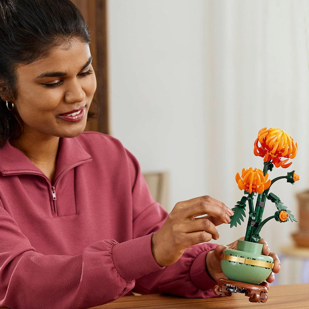 LEGO 10343 Botanicals Mini Orchidee Set Pflanzenmodell Bausatz