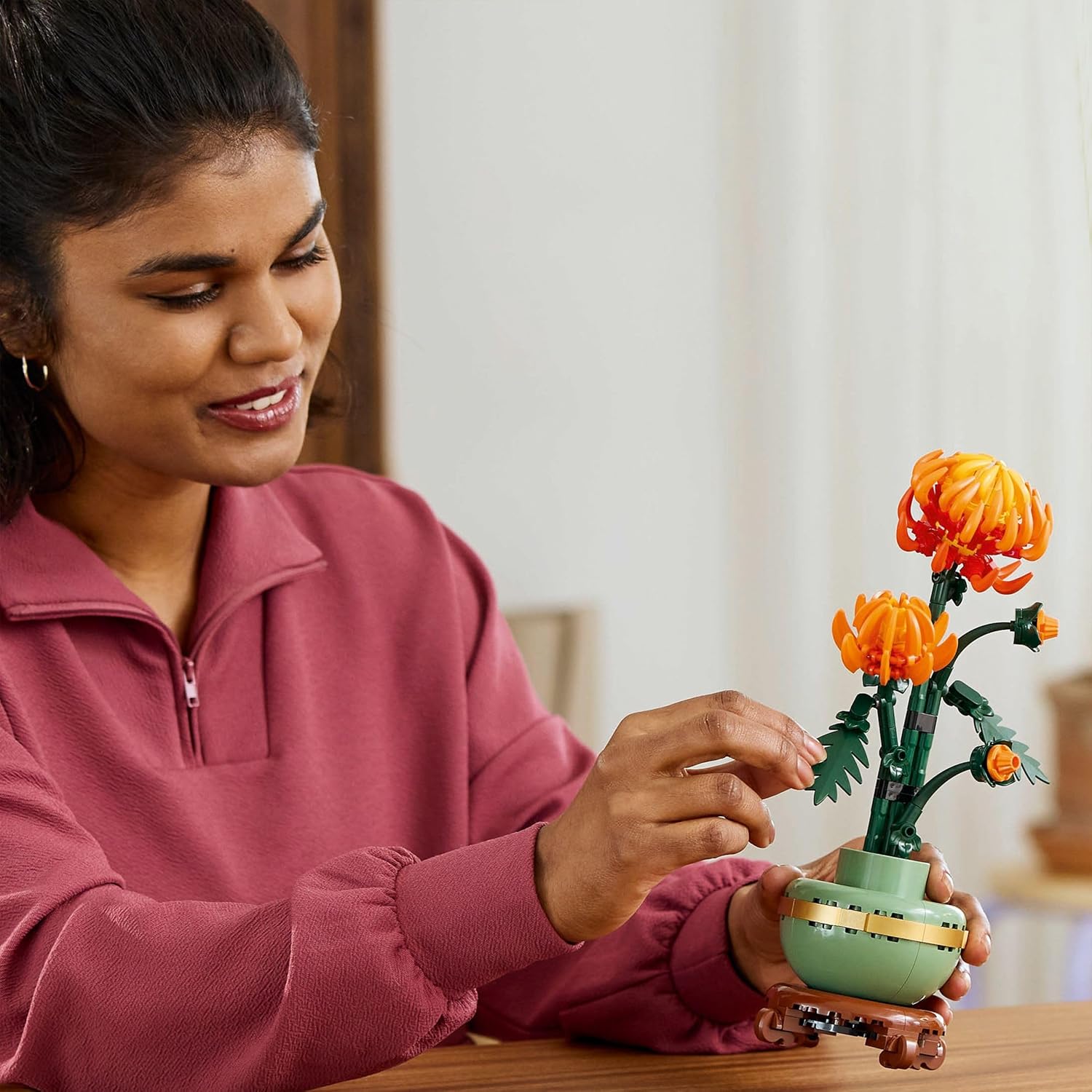 LEGO 10343 Botanicals Mini Orchidee Set Pflanzenmodell Bausatz