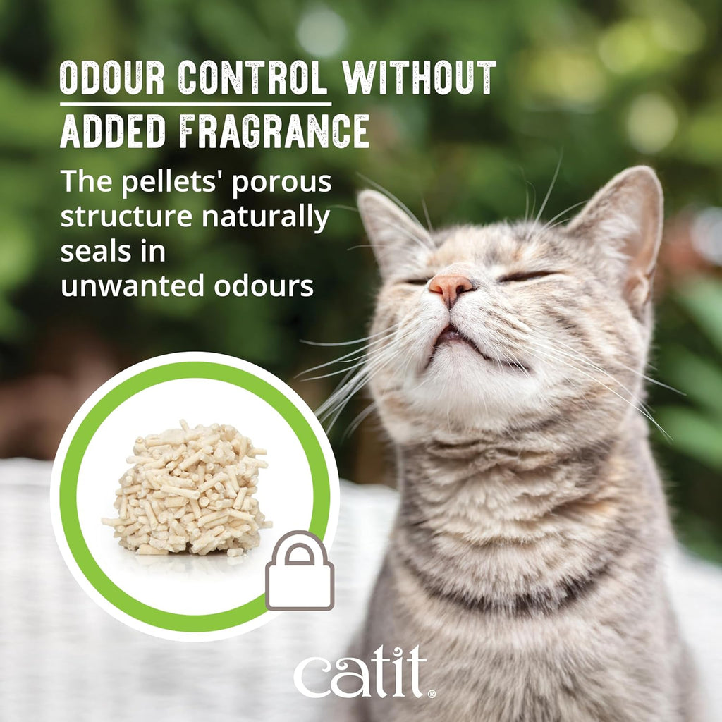 Catit Go Natural Katzenstreu 5,6kg Erbsenhülsen Klumpstreu parfümfrei