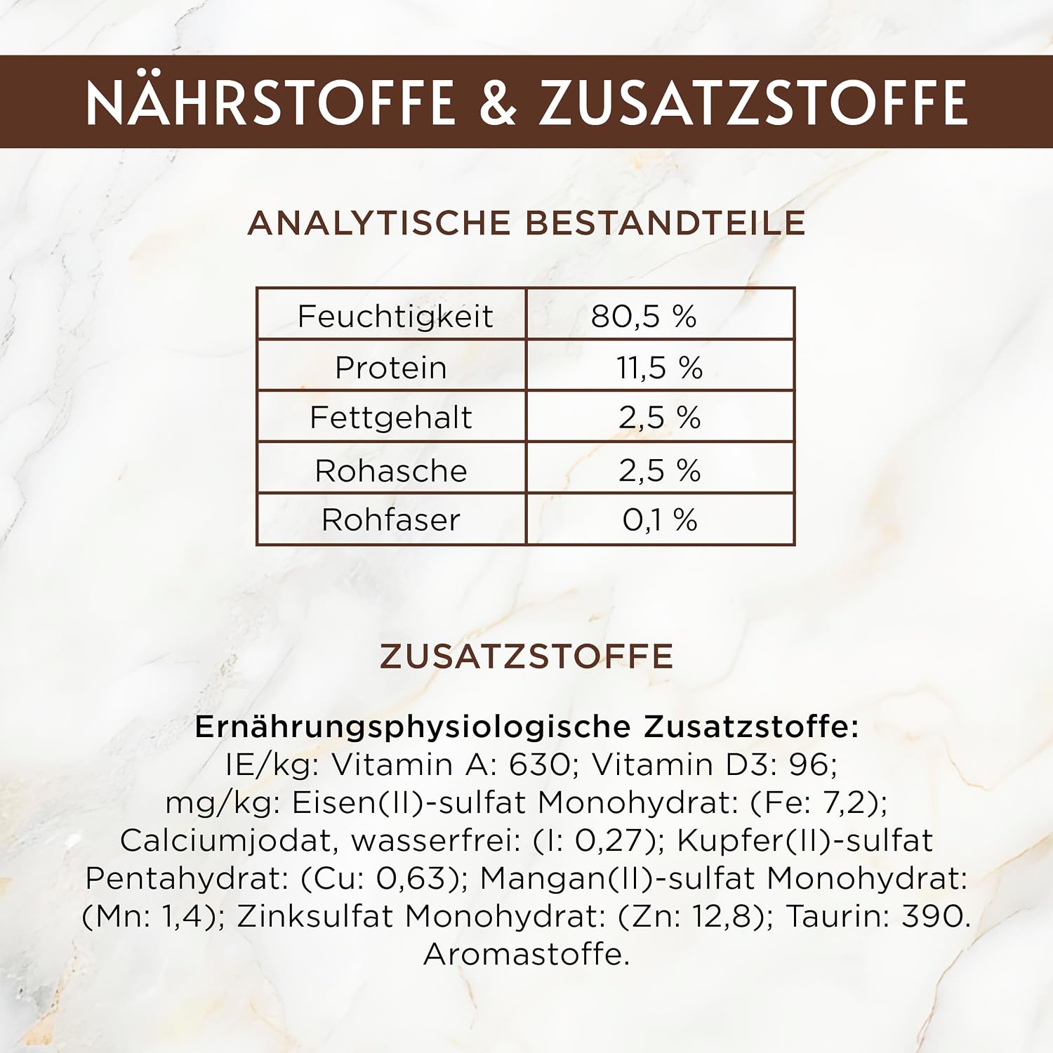 Gourmet A la Carte Nassfutter Katzen Huhn Spinat Pasta-Perlen 26x85g