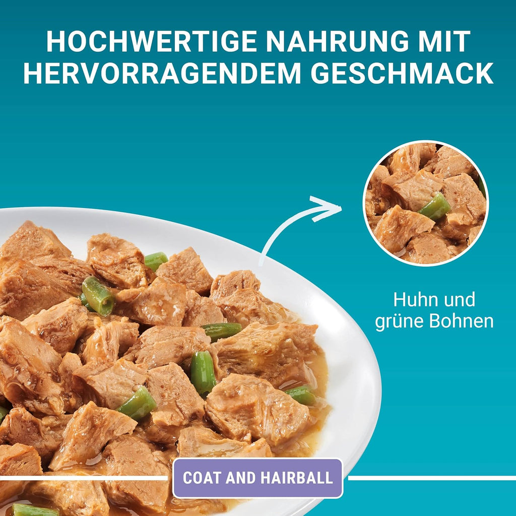 Purina ONE Nassfutter Huhn Coat & Hairball 26 x ()
