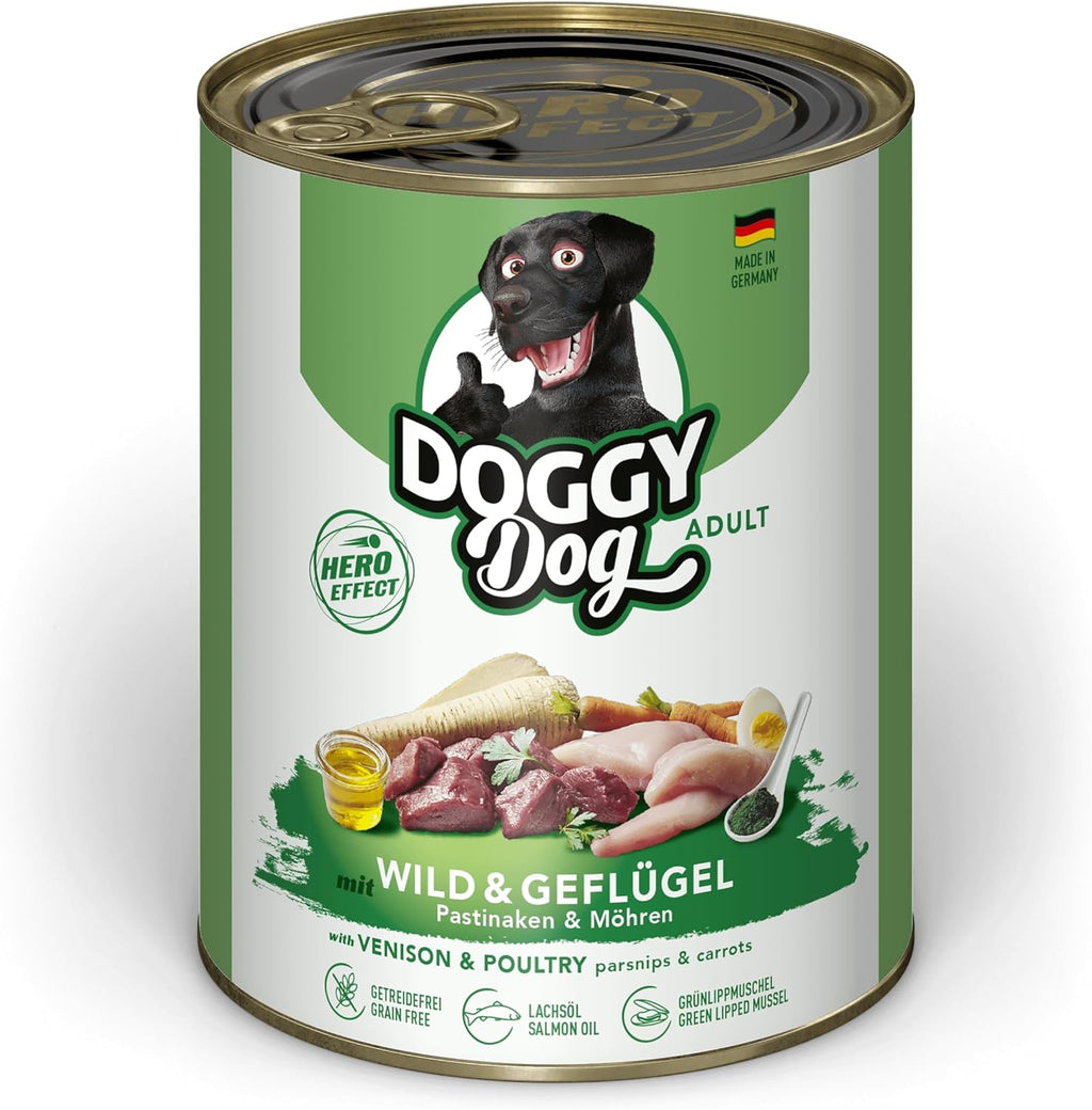 Nassfutter DOGGY Dog Paté 150- verschiedene Sorten Alleinfutter