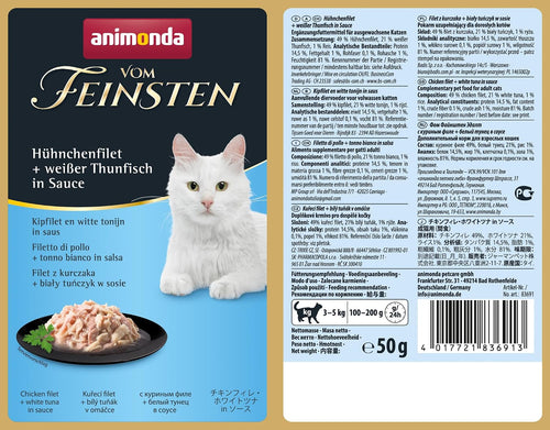 animonda Vom Feinsten Filet Kreationen Katzennassfutter verschiedene Sorten