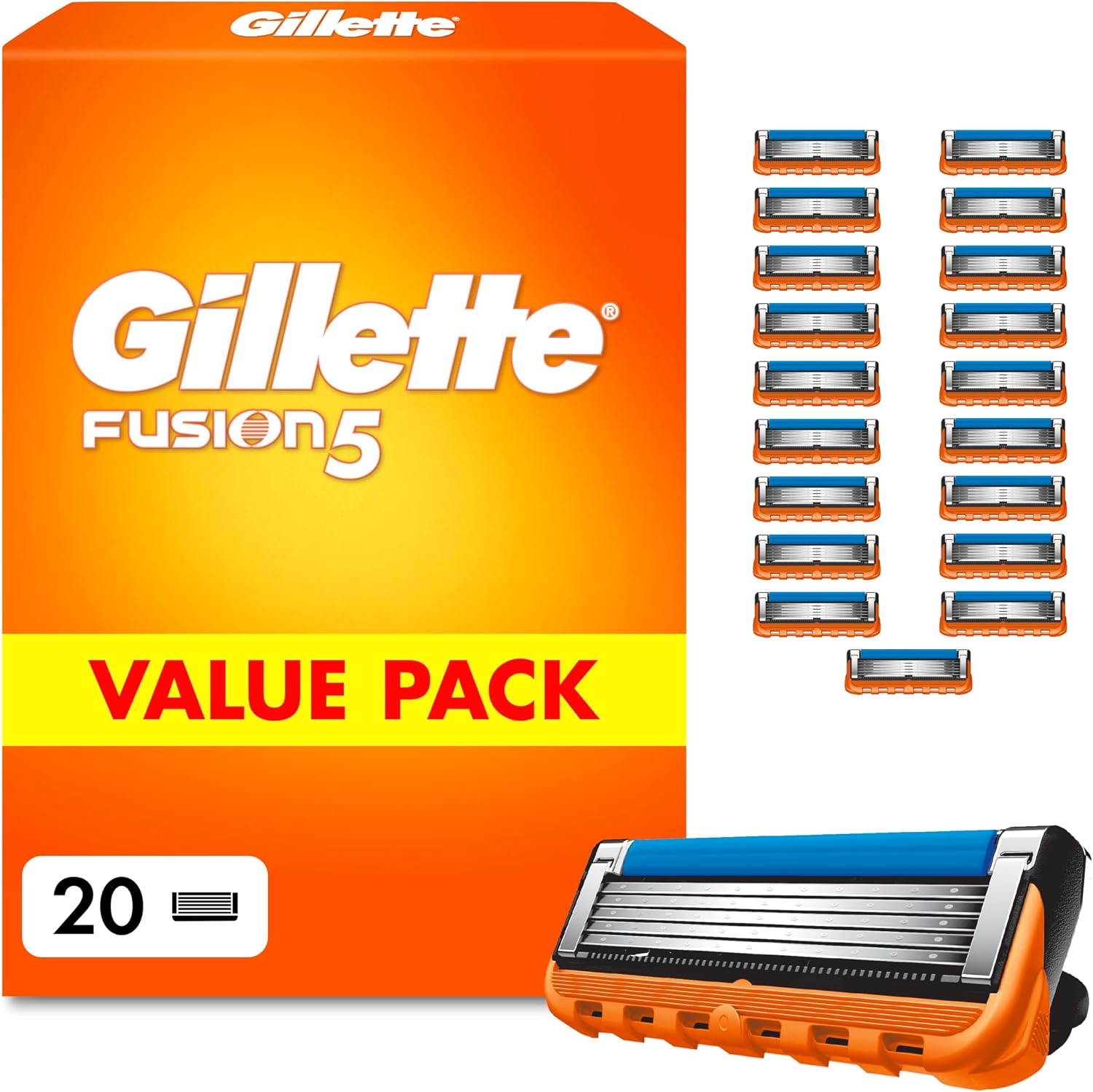 Gillette Fusion5 Rasierklingen 16 Stueck Herren Ersatzklingen