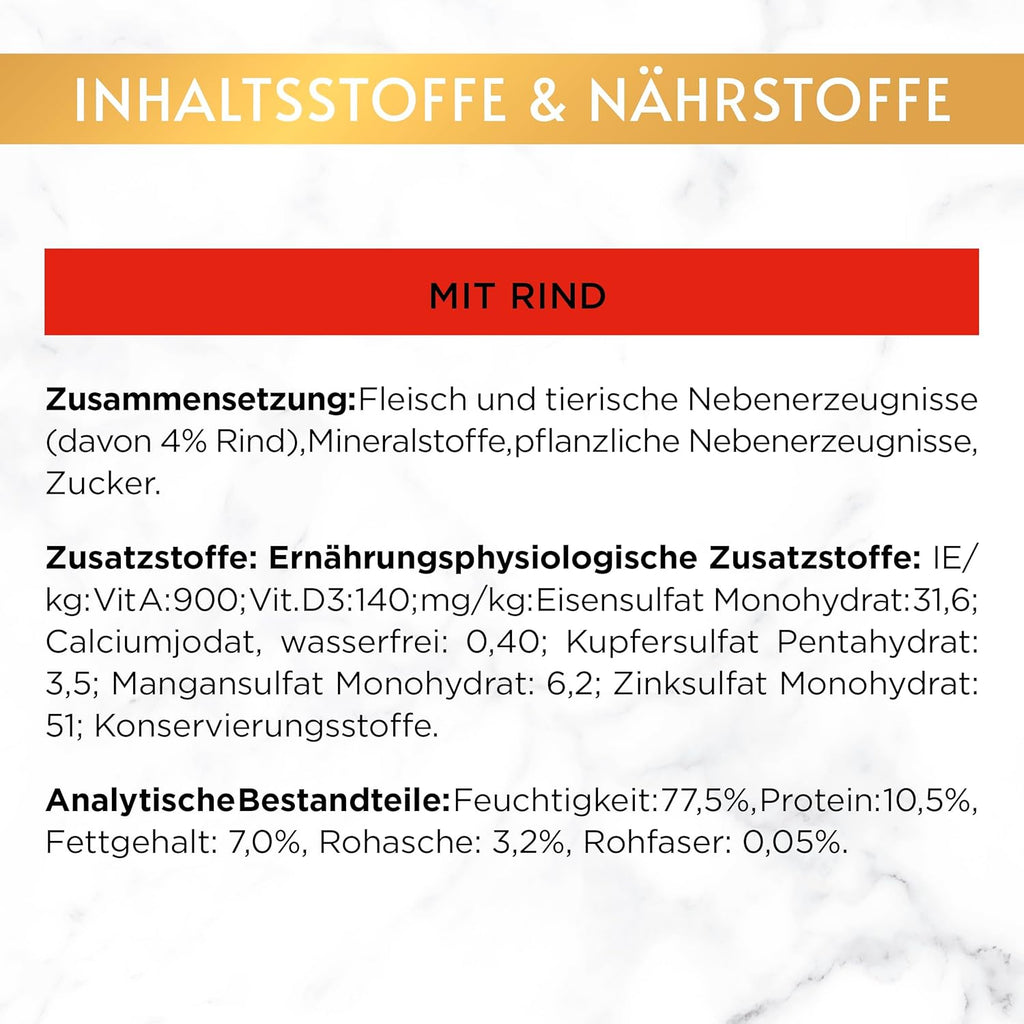 Gourmet Gold Feine Pastete Katzenfutter verschiedene Sorten 12er