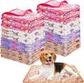 Hundedecke Katzendecke Fleece Flauschig Waschbar 60x40 cm 16er Set