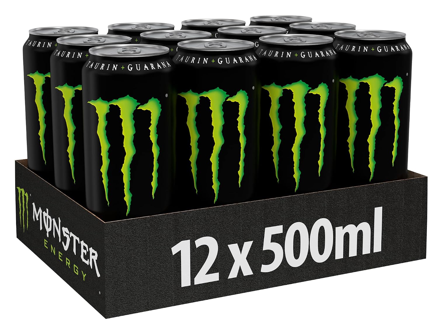 Monster Energy® Green - koffeinhaltiger Energy-Drink mit klassischem Energy-Gesc