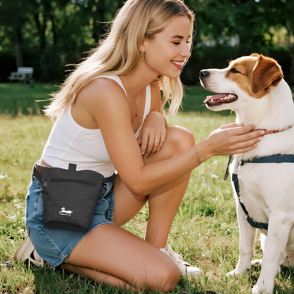 Hundetragetasche Reisetasche Flugzeug geeignet mit 2 Futtertaschen, 2 Napf, Fuett