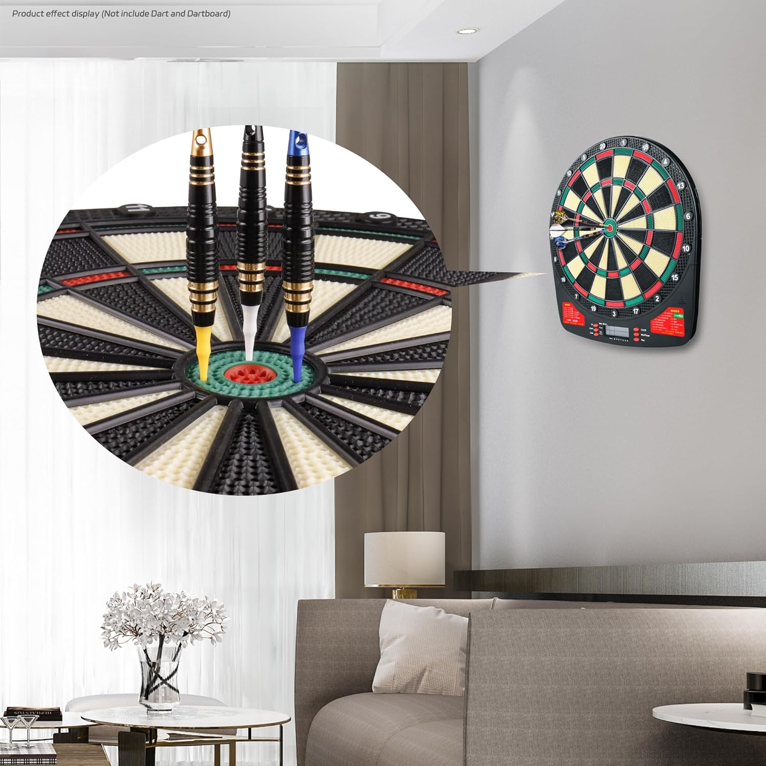 Cyeelife Soft Dartspitzen Kunststoff 2BA 500 Stueck langlebig mehrfarbig