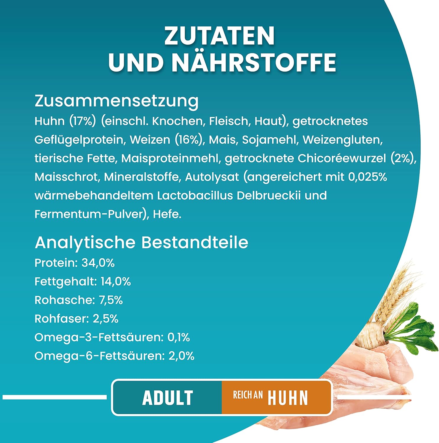 Purina ONE BIFENSIS Adult Katzen Trockenfutter Huhn 6x750g