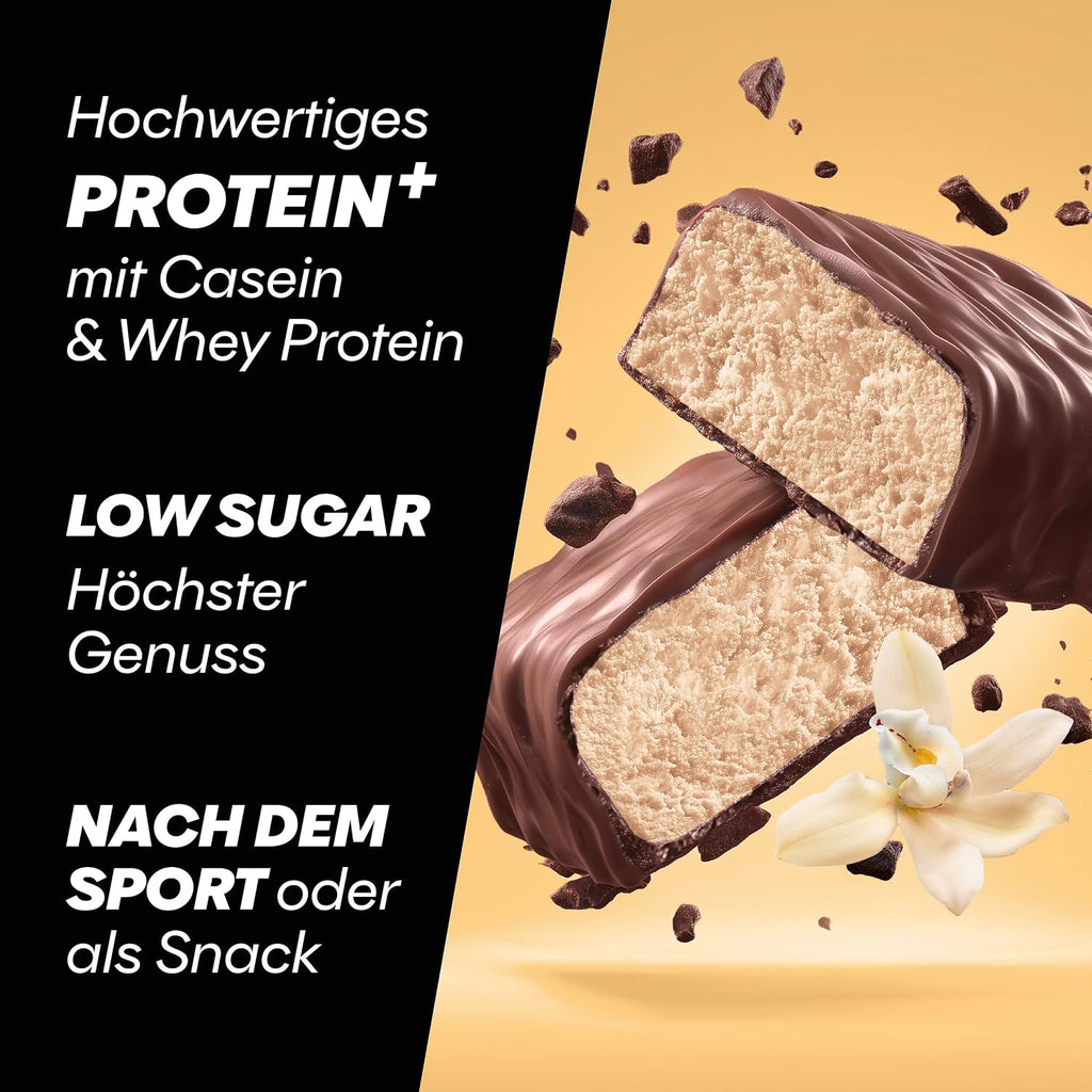 Protein Plus Low Sugar Riegel Vanille 16 x, verschiedene Sorten