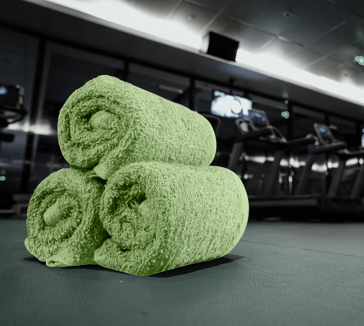 Utopia Towels 24er Seiftuecher 30x30 cm 100% Baumwolle Weiss mit Schlaufe