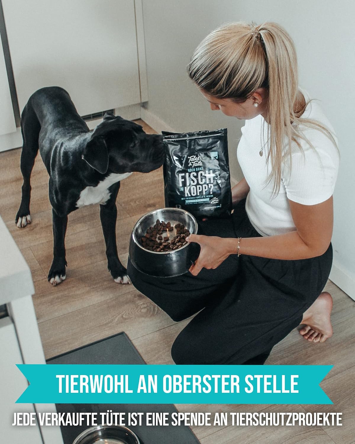 Tales & Tails halbfeuchtes Hundefutter getreidefrei Pferd verschiedene So