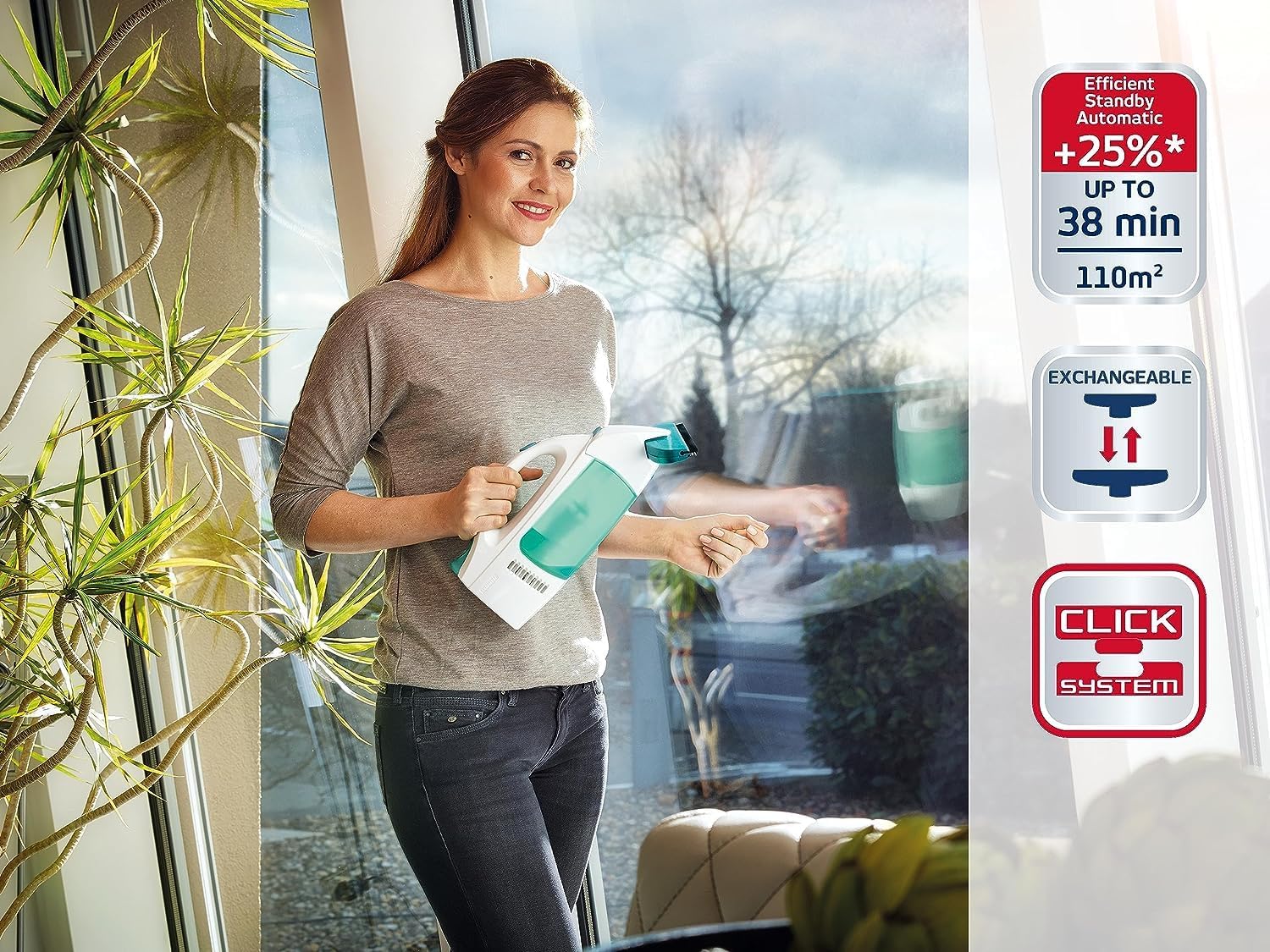 Leifheit Fenstersauger Dry Clean 28 cm Saugduese Ersatzteil