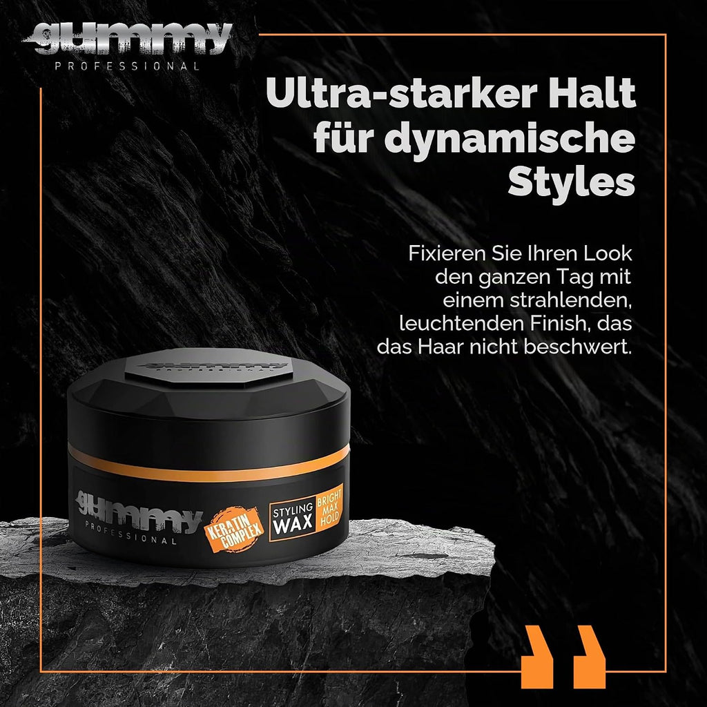 Gummy Professional Casual Look Haar Styling Wax Matt